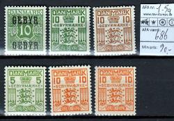 Ugeauktion 911 - Gebyrmærker #226006