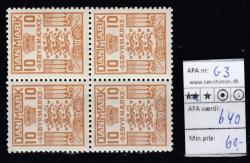 Ugeauktion 915 - Gebyrm&aelig;rker #226114