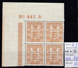 Ugeauktion 915 - Gebyrm&aelig;rker #226116