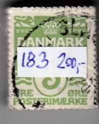 Ugeauktion 920 - Bogtryksbundter 175 - 185y #34056