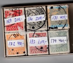 Ugeauktion 920 - Bogtryksbundter 169 - 174. #33002