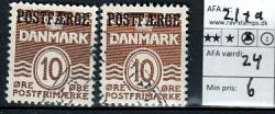 Ugeauktion 930 - Postfærge 21 - 30 #113180