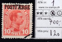 Ugeauktion 930 - Nye postf&aelig;rge. #2101