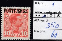Ugeauktion 930 - Nye postf&aelig;rge. #2102