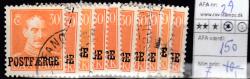 Ugeauktion 934 - Postfærge engros #118027